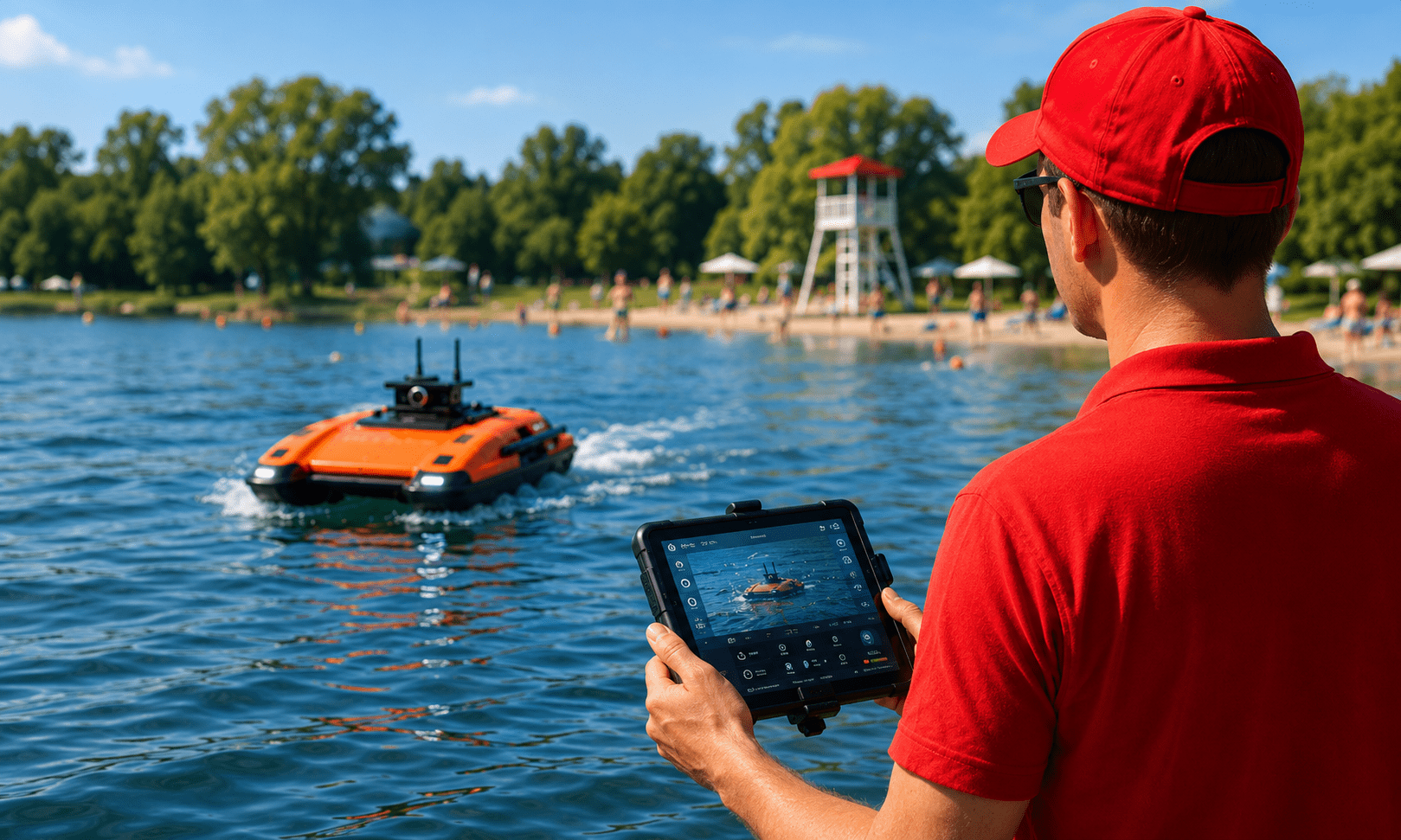 Robots-Blog | Dolphin 3: Dieser Rettungsroboter rast übers Wasser, um Menschen zu retten Robots-Blog | Dolphin 3: Dieser Rettungsroboter rast übers Wasser, um Menschen zu retten