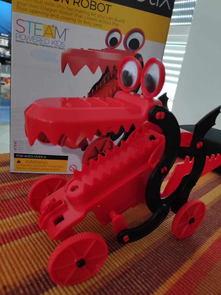4M 00-03270 Kidz Robotix, Robot Ecologico, Kit Scientifico Educativo, Meccanica con Riciclo, Multicolor, +8 anni