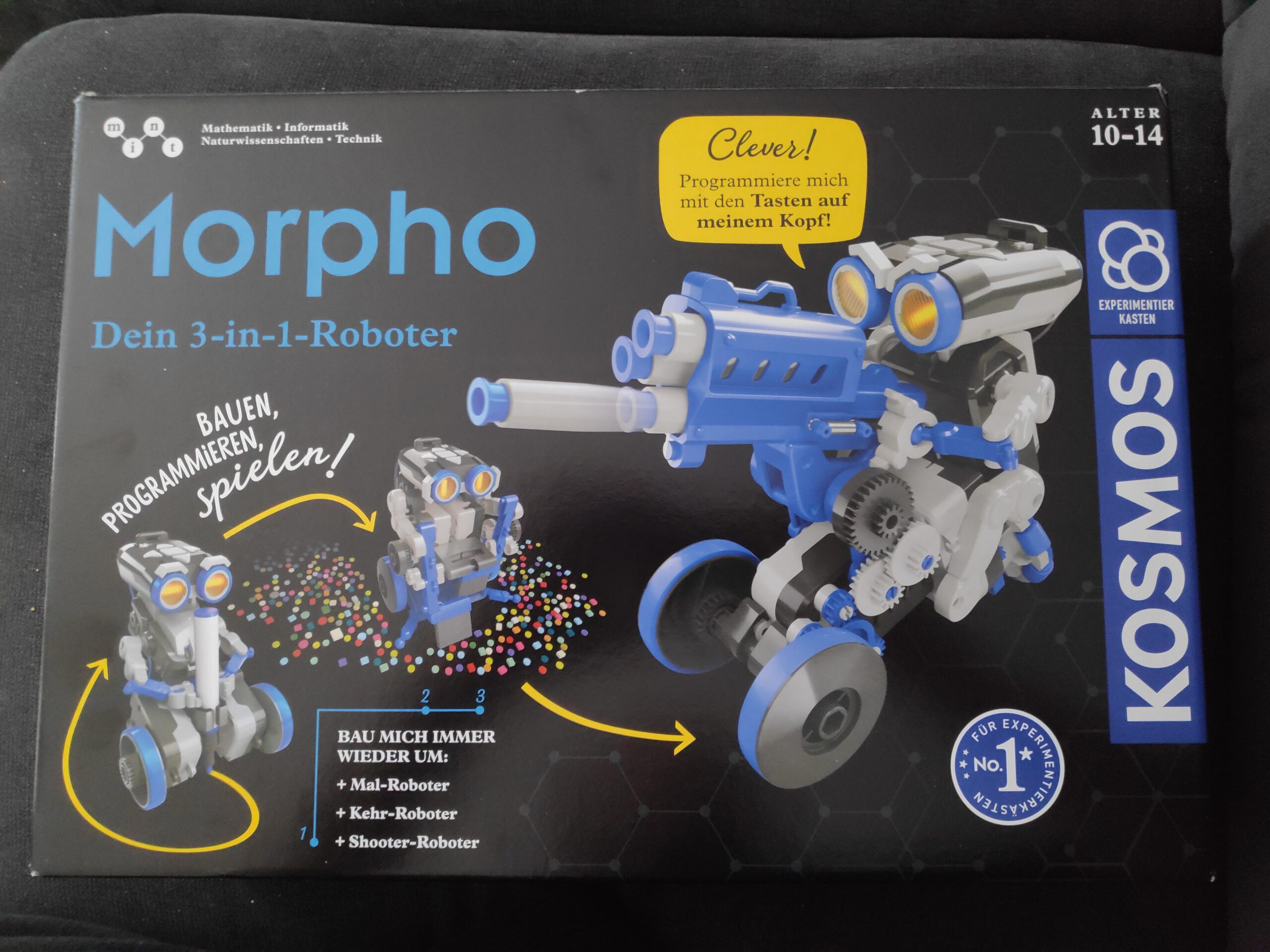 Dein 3-in-1 Roboter Experimentierkasten Morpho