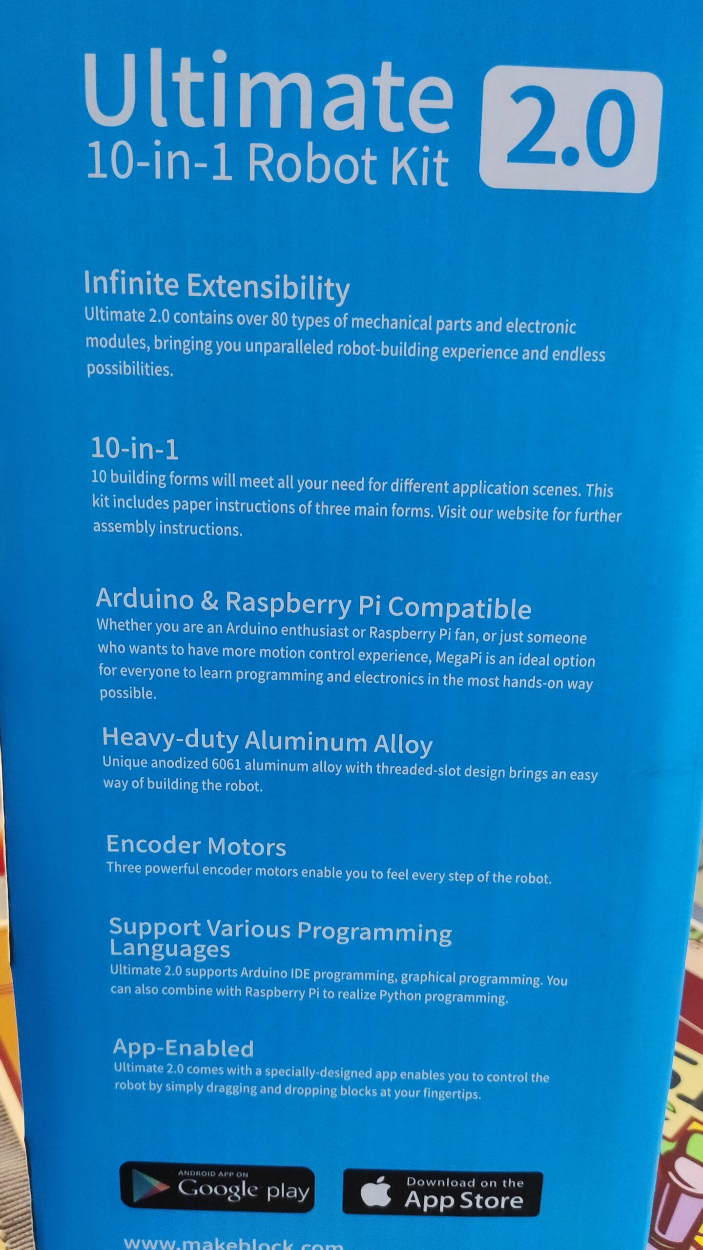 RobotsBlog Makeblock mBot Ultimate 10in1 Robot Building Kit News about Robots, Drones, AI