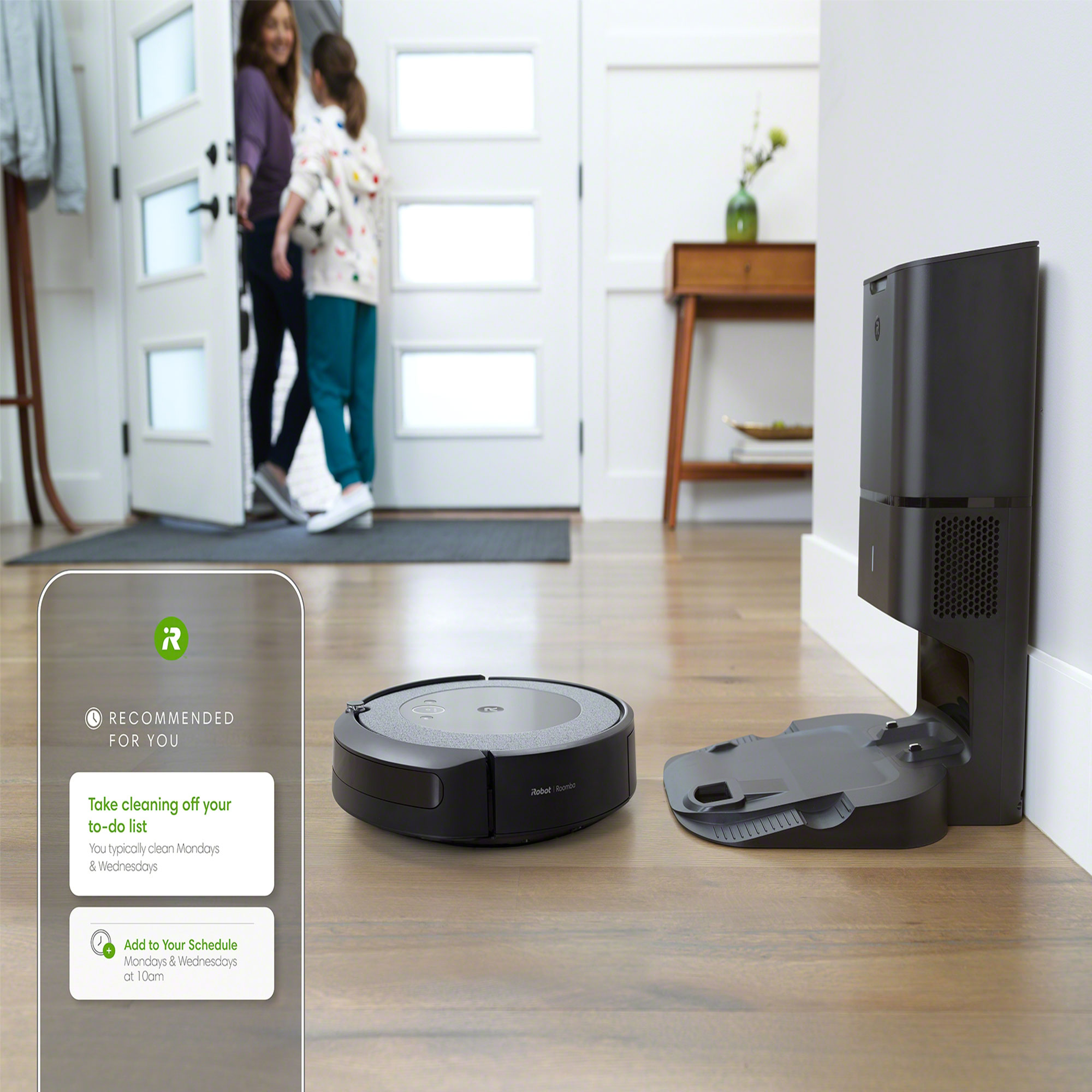 New iRobot® Roomba® i7+ Robot Vacuum Learns a Home's Floor Plan