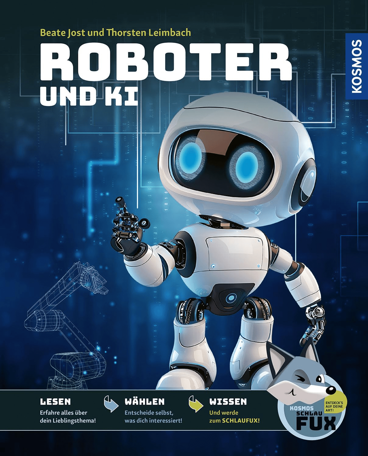 Robots-Blog | Buchbesprechung: Roboter und KI aus der neuen Reihe SchlauFUX von KOSMOS