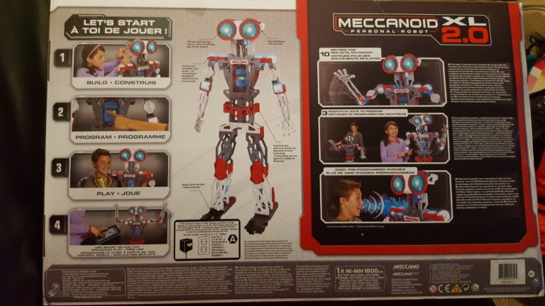 Meccano Tech Meccanoid G15 Voice Activated Personal Robot Pre-assembled  STEM Toy